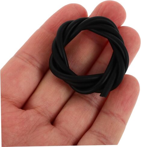 Toyvian 6pcs Rubber Tubes for Yangqin Dulcimer Durable Instrument Rubber Hose High Resilience Toughness Replacement Parts for Musical Instruments in Saudi Arabia