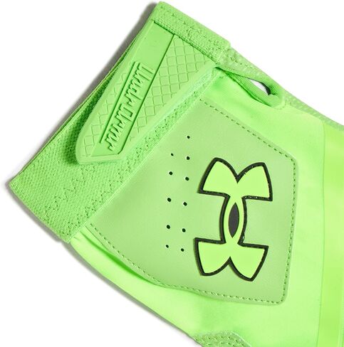 قفازات بيسبول للتنظيف للرجال من Under Armour، (362) Cyber ​​Green/Hyper Green/Cyber ​​Green، مقاس كبير in Saudi Arabia