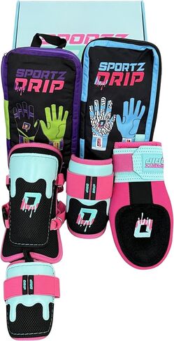 Premium Player Pack. Includes 2 Premium Pairs of Batting Gloves, Leg and Elbow Guard Combo, and Sliding Mitt in Kuwait