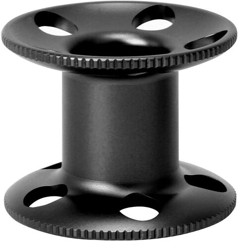 Aluminum Alloy Diving Finger Spool Reel, Lightweight, Compact, 3 Color Options - Corrosion Resistant, Ergonomic Design, Scuba Gear and Diving Accessories (Black) in Saudi Arabia