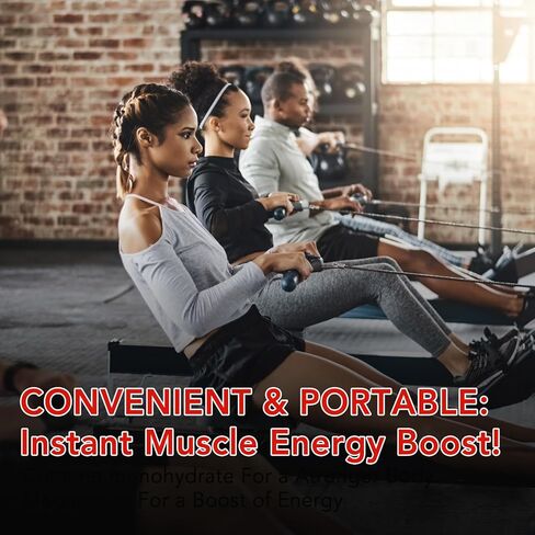 Creatine Monohydrate Gummies for Men & Women, 5g Creatine Monohydrate for Muscle Strength, Muscle Builder, Energy Boost, Pre-Workout Supplement, Natural Strawberry Flavor, Sugar-Free (120 Count) in Kuwait