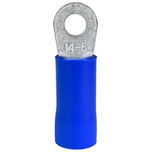 PAPUGA 10 قطع 6 AWG (16 مم2) #10 / M5 موصل تجعيد حلقي معزول، 600 فولت 88 أمبير، مقبض طاقة UL cUL للعاكس للأسلاك الشمسية والبحرية، والطاقة الشمسية والعاكس in Kuwait