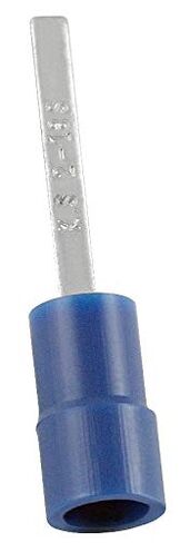 دبوس طرفي، فينيل أزرق، درزات مبطنة، 16 إلى 14 AWG، 100 PK - 5UGP4 in Saudi Arabia