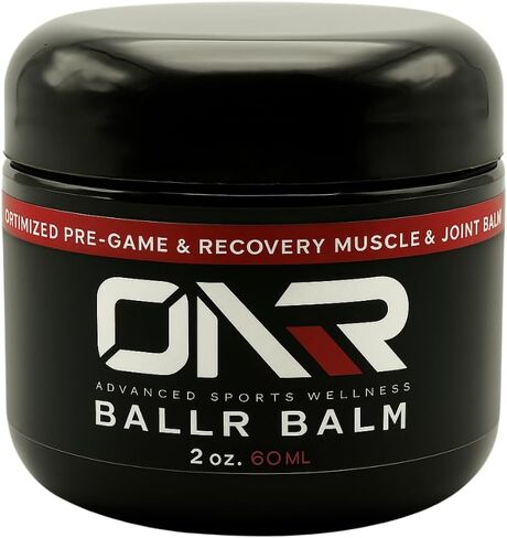 BALLR Balm – Fast-Acting Natural Pain Relief & Muscle Recovery | Trusted by Athletes, Clean Ingredients, 2 oz in Saudi Arabia
