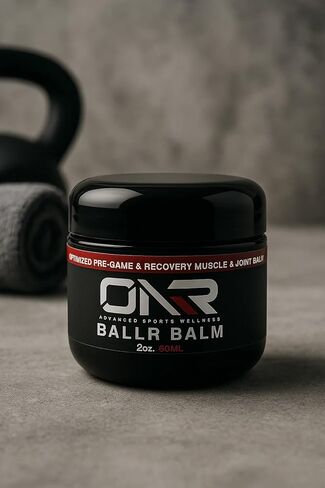 BALLR Balm – Fast-Acting Natural Pain Relief & Muscle Recovery | Trusted by Athletes, Clean Ingredients, 2 oz in Saudi Arabia