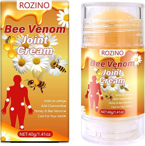 Bee Venom Joint ment Cream - Natural Joint & Muscle Support with Honey & Botanical Oils - Lightweight, Non-Sticky Moisturizer (1) in Kuwait
