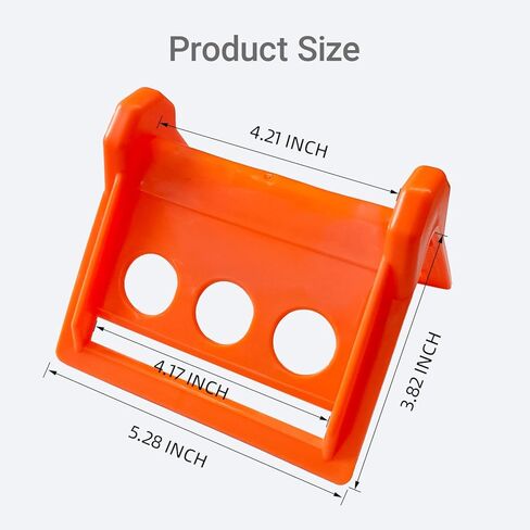 20 Pack Flatbed Edge Protectors,4"Ratchet Strap Protector, Heavy Duty Cargos Strap Protectors, Protects Cargo Edges, Flatbed Accessories Plastic Protectors (orange) in Saudi Arabia