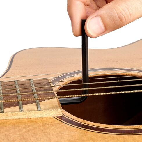 مجموعة أدوات إصلاح الغيتار Luthier 12 قطعة من MIECOO، تتضمن 11 قطعة من جيتار باس الرقبة وجسر الجوز المسمار تعديل قضيب الجمالون ومفاتيح ألين وقياس مسطرة عمل سلسلة الجيتار للجيتار والباس in Kuwait