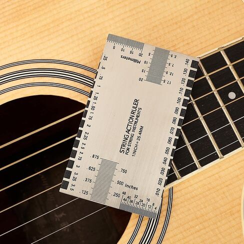 مجموعة أدوات إصلاح الغيتار Luthier 12 قطعة من MIECOO، تتضمن 11 قطعة من جيتار باس الرقبة وجسر الجوز المسمار تعديل قضيب الجمالون ومفاتيح ألين وقياس مسطرة عمل سلسلة الجيتار للجيتار والباس in Kuwait