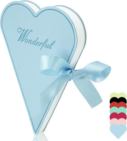 مجلة غلاف Navkejon على شكل قلب ، Pu Leather Little Diary Lite Love Aealcover Guide Notebroud مع Bow Ribbon in Kuwait