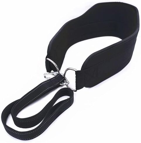 Diving Fitness Weight Lifting the Belt, Heavy Chain Is Widely Filled, Pulling the Cracking Bodybuilding in Saudi Arabia