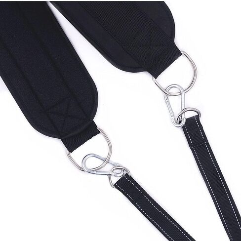 Diving Fitness Weight Lifting the Belt, Heavy Chain Is Widely Filled, Pulling the Cracking Bodybuilding in Saudi Arabia