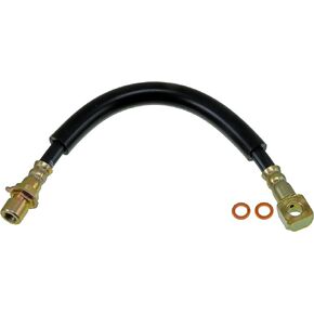 Dorman H380280 Brake Hydraulic Hose Compatible with Select Chevrolet / GMC / Isuzu Models, Black, 1 Count (Pack of 1)