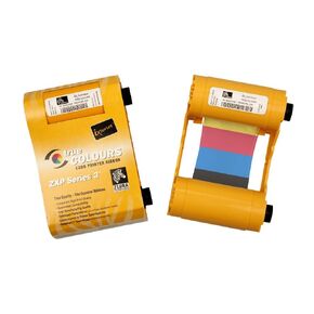 Zebra 800033-348 YMCKOK High-Capacity Color Ribbon for ZXP Series 3 Card Printers (Replaces 800033-848) - 230 Prints