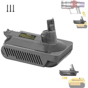 for Dyson V10 Battery Adapter, Convert for DeWalt 20V 60V Battery to Power for Dyson V10 SV12 Battery Replacement, Only Fit for Dyson V10 Vacuum Cleaner (Not for V10 Slim and V11 Vacuums)