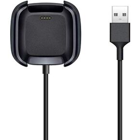 Charger Dock Compatible with Fitbit Versa (Not for Versa 2), Replacement USB Charging Cable Dock Stand for Versa/Versa Lite/Versa Special Edition Smartwatch