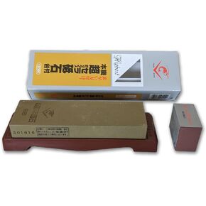 Shrimp Stamp Ceramic Whetstone with Base (Correction Whetstone) #2000 Finish