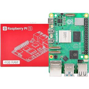 Raspberry Pi 5 4GB لوحة واحدة 2.4 جيجا هرتز رباعية النواة Cortex-A76 ذراع 64 بت (لوحة 4 جيجا بايت) in Kuwait