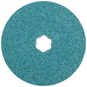 PFERD COMBICLICK Fibre Disc, 25 pc. | 4-1/2 inch Dia. | 36 grit | Zirconia Alumina Z | 40131 - for coarse Grinding Work with a high Stock Removal Rate on Steel