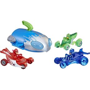 PJ Masks PJ Ultimate Adventure Set Preschool Toy, Rocket HQ Playset with 3 Action Figures and 3 Vehicles, Age 3 and Up (Amazon Exclusive)