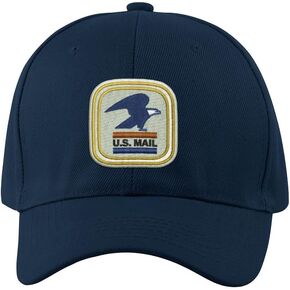 ALLNTRENDS Delivery Man Hoodie Post Office Mailman Embroidered Sweatshirts Postal Worker Cap Eagle Top