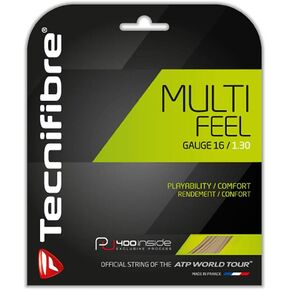 Tecnifibre-Multi-Feel Tennis Strings Natural-()