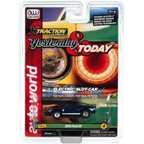 Auto World Xtraction 2005 Ford GT (Blue) HO Scale Slot Car in Kuwait