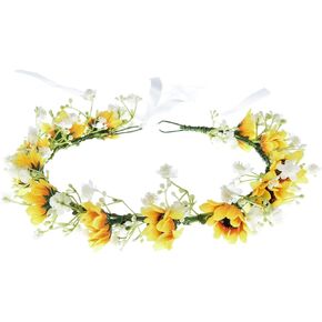 DDazzling Green Leaf Crown Boho Leaf Crown الأوكالبتوس هالة الزفاف تاج الغابات صور الدعامة