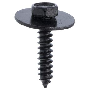 Rexka 25pcs Body Fender Bolt Screw Sheet Metal 4.2mm (3/16) x 19mm Hex for BMW