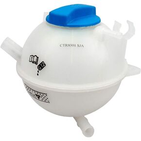 BRTEC Coolant Reservoir Pressurized bottle with Cap for 2008 2009 for Audi TT; 2005-2013 for Volkswagen Jetta; 2006 2007 2008 2009 2010 2011 for Volkswagen Passat Coolant Reservoir with Cap