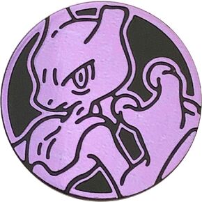 Pokemon Official Coin - Mewtwo (Tournament Legal) Card Game Flipping Coin