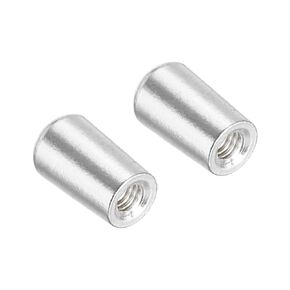 PATIKIL Metal Guitar 3 Way Toggle Switch Tip Switch Knob Cap M3.5 for Electric Guitar Parts Accessories Silver 2pcs