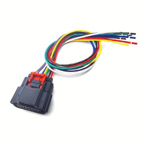 8 Pin Mass Air Flow Sensor Connector Plug Wire Pigtail Harness Compatiable with Chevrolet Buick Cadillac GMC (Female)