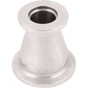 Stainless Steel 304 Vacuum Conical Reducer KF-25 to KF-16 (NW-25 to NW-16) , Flange Adapter