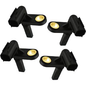 LABLT 4Pcs ABS Wheel Speed Front Rear Sensor Replacement for 2007-2017 Toyota Tundra 89543-0C020 89542-0C020 4.0L 4.6 4.7 5.7L