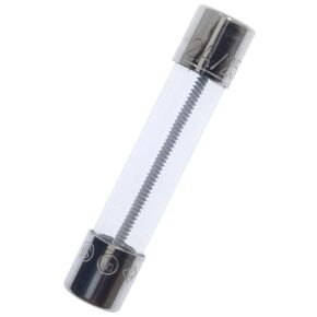 8Amp 250V Glass Fuse 8A Time Delay Slow-Blow 6.3x31.8mm/0.25"x1.25" Spiral Wire 8A/250V Set of 5