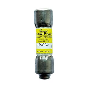 New OEM LP-CC-1 LP-CC-1A LP-CC 1A 600Vac Time Delay Fuse, Pack of 10