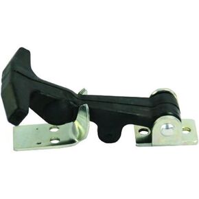 JR Products 10875 Rubber Hood Latch , Black