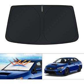 KUST Custom Fit Windshield Sun Shade for 2015-2021 Subaru WRX Accessories Sunshade Sun Visor Protector Foldable Blocks UV Rays Keep Your Car Cooler