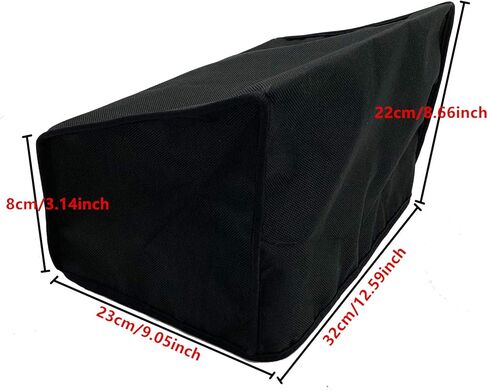 Wanty Black Antistatic Water-Proof Dust-Proof Nylon Fabric Printer Cover Case Protector for Epson FastFoto FF-680W Wireless High-Speed Photo and Document Scanning System in Kuwait