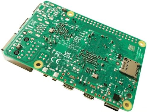 Raspberry Pi 5 4GB لوحة واحدة 2.4 جيجا هرتز رباعية النواة Cortex-A76 ذراع 64 بت (لوحة 4 جيجا بايت) in Kuwait