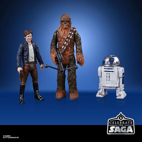 STAR WARS Celebrate The Saga Toys Rebel Alliance Figure Set, 3.75-Inch-Scale Collectible Action Figure 5-Pack, Toys for Kids Ages 4 & Up (Amazon Exclusive) in Saudi Arabia