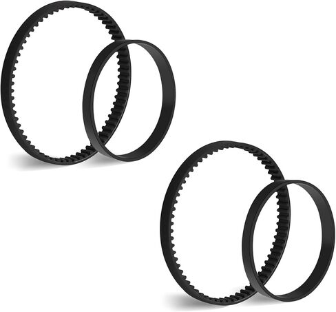 مجموعة حزام بديلة لـ Bissell 3071 PowerForce PowerBrush Pet XL، منظف سجاد الحيوانات الأليفة TurboClean DualPro 3067، 30673، 3072، 3109، قطعة بديلة 1626502 و1626486 (مجموعتان) in Kuwait