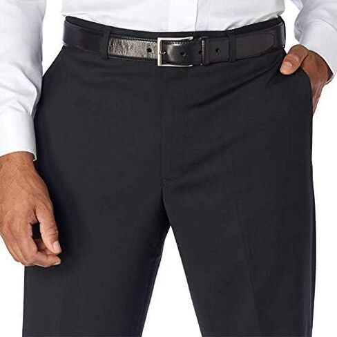 Kirkland Signature Men's 100% Wool Flat Front Dress Pants in Saudi Arabia