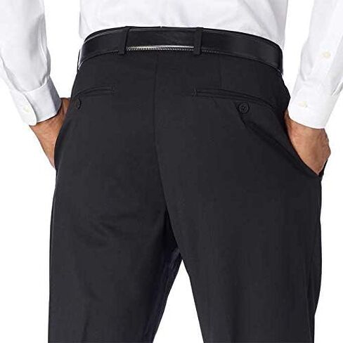 Kirkland Signature Men's 100% Wool Flat Front Dress Pants in Saudi Arabia