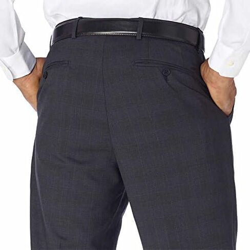 Kirkland Signature Men's 100% Wool Flat Front Dress Pants in Saudi Arabia