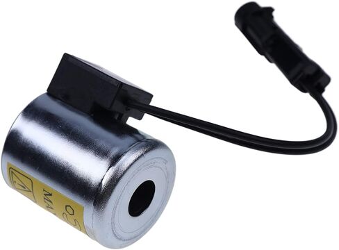 ملف الملف اللولبي الهيدروليكي HVACSTAR 300AA00172A MCSCJ012DF0A0010 متوافق مع Eaton 12 VDC، 6 بوصات in Saudi Arabia