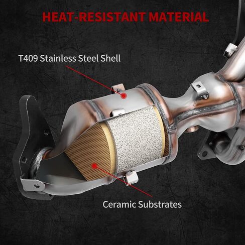 YITAMOTOR Catalytic Converter Compatible with 2007 2008 2009 2010 2011 2012 2013 Altima 2.5L with Gasket Kit Exhaust Manifold (EPA Compliant) in Saudi Arabia