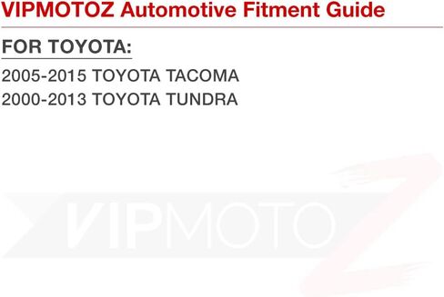 VIPMOTOZ OE-Style لوحة ترخيص ضوء علامة غطاء المصباح الجمعية استبدال ل 2005-2015 تويوتا تاكوما و 2000-2013 تندرا بيك اب شاحنة in Saudi Arabia