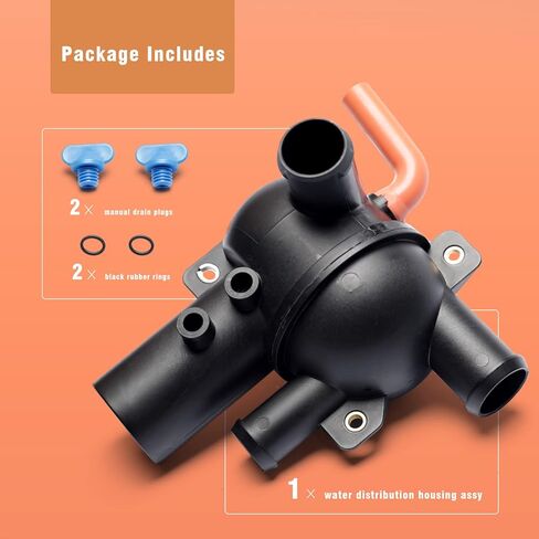 مبيت توزيع استنزاف المياه Assy 863444T1 متوافق مع Mercury Mercruiser 4.3L 5.0L 5.7L 6.2L 350 377 383 MPI لاستبدال 863444A1 in Kuwait